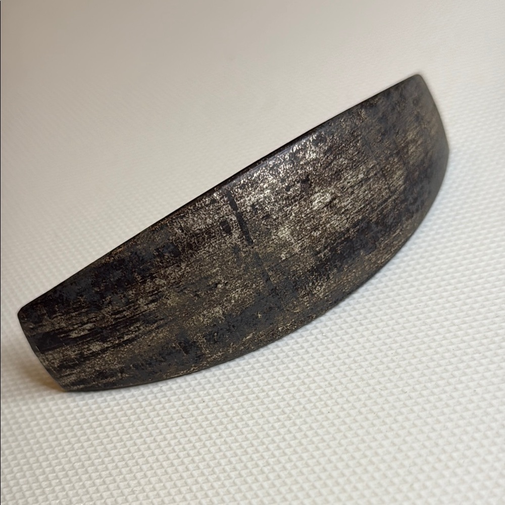 Dark Distressed Hair Clip